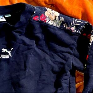 Puma Cropped Crewneck SIZE SMALL